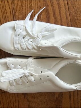 Classic White Low-Top Sneakers